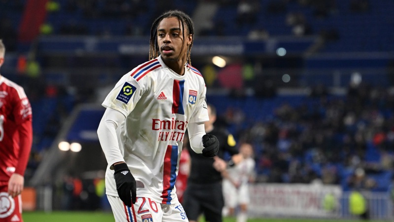 Cầu thủ Bradley Barcola từng được coi là thần đồng tại Lyon